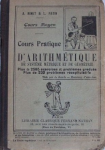 Cours Pratique d'Arithmétique, de système métrique et de géométrie